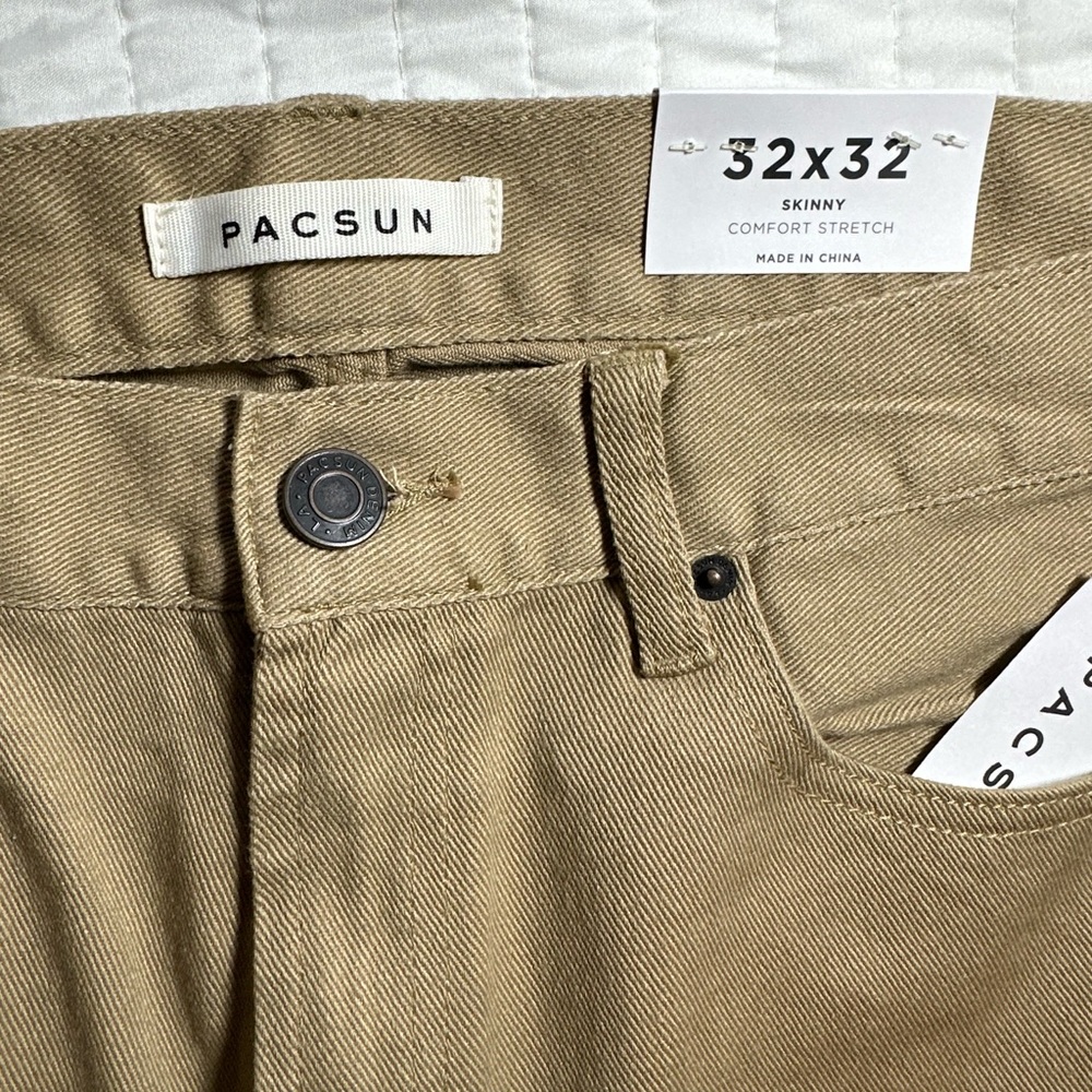 NWT Pacsun skinny comfort khaki jeans - Picture 10 of 13